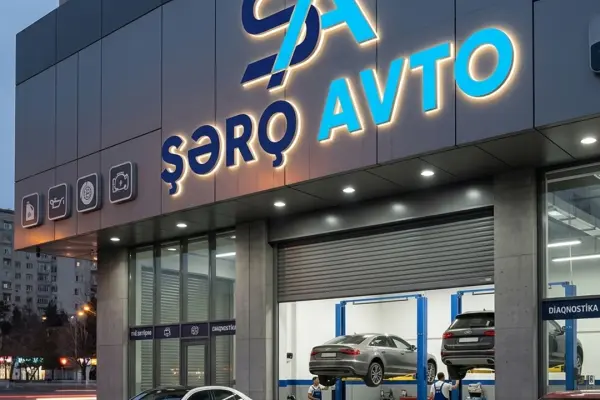 ŞƏRQ AVTO üçün loqo