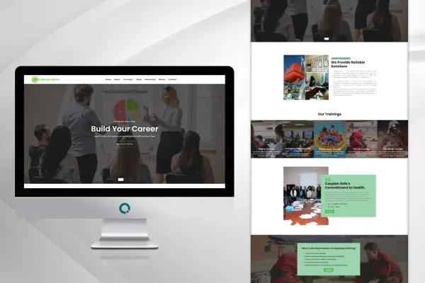 New website for Caspian Safe company