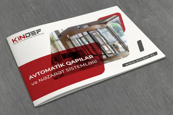 Kindef şirkəti üçün müasir və peşəkar kataloq