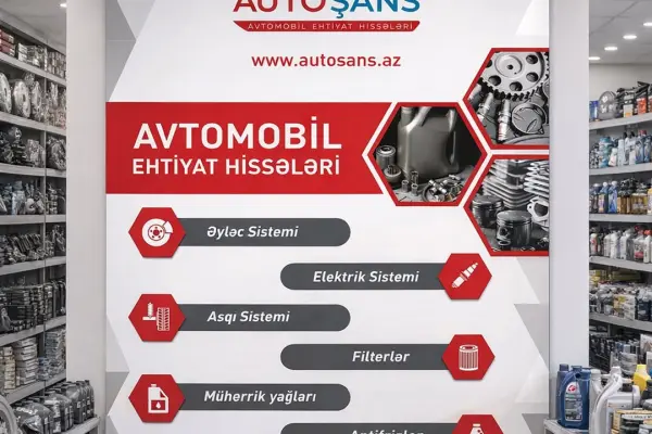 AUTOŞANS şirkəti üçün brendinq