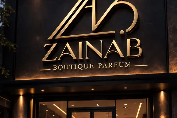 ZAINAB Parfum şirkəti üçün loqo