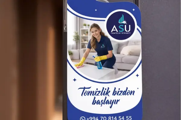 ASU şirkəti üçün asılqan flayer