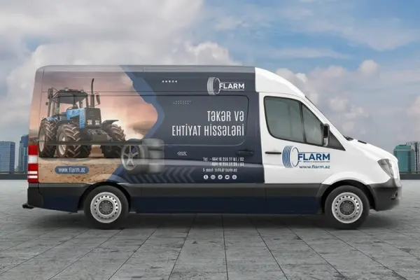 FLARM şirkəti üçün avtomobil reklamı