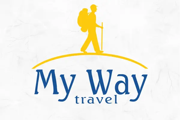 Modern logo for My Way Travel company