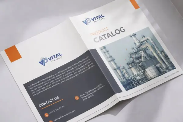 Vital Projects şirkəti üçün kataloq
