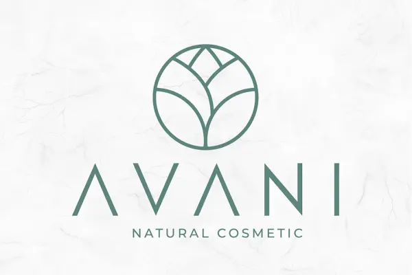 Custom logo for AVANI cosmetics company